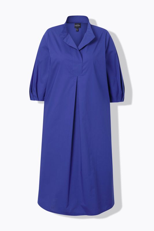 Paper Touch 3/4 Sleeve Collared Dress