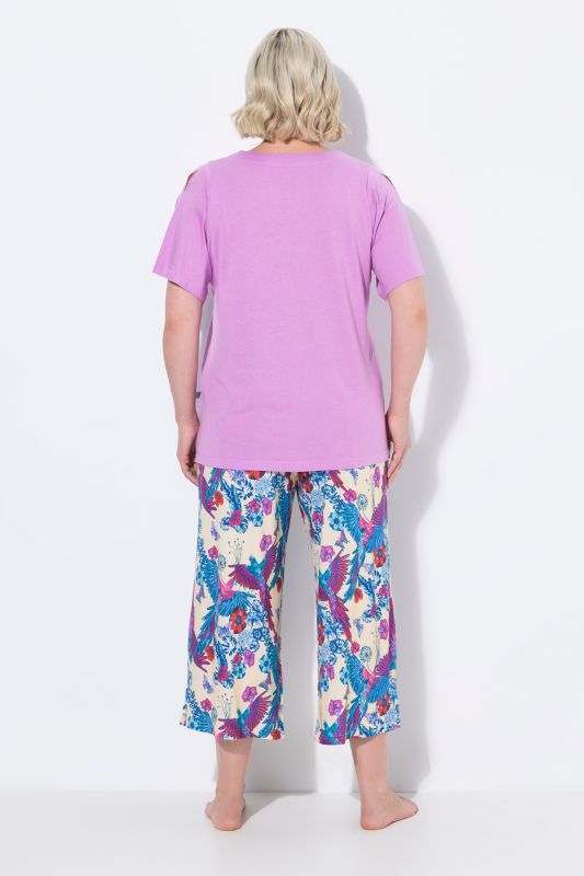 Bird Of Paradise Two Piece Pajama Set