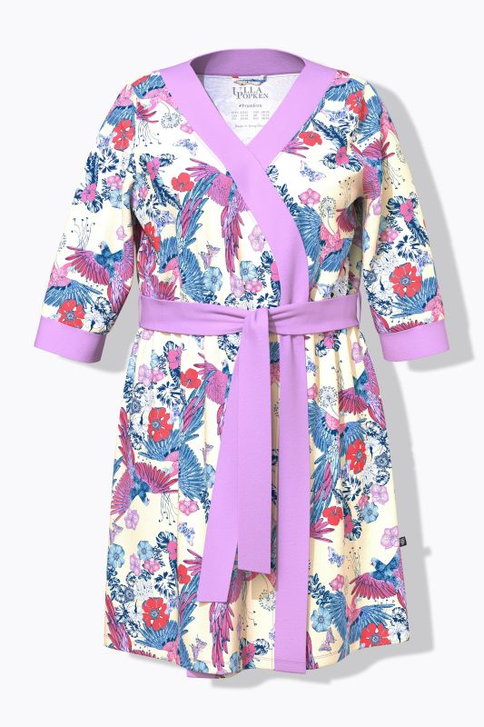 Bird Of Paradise Bathrobe
