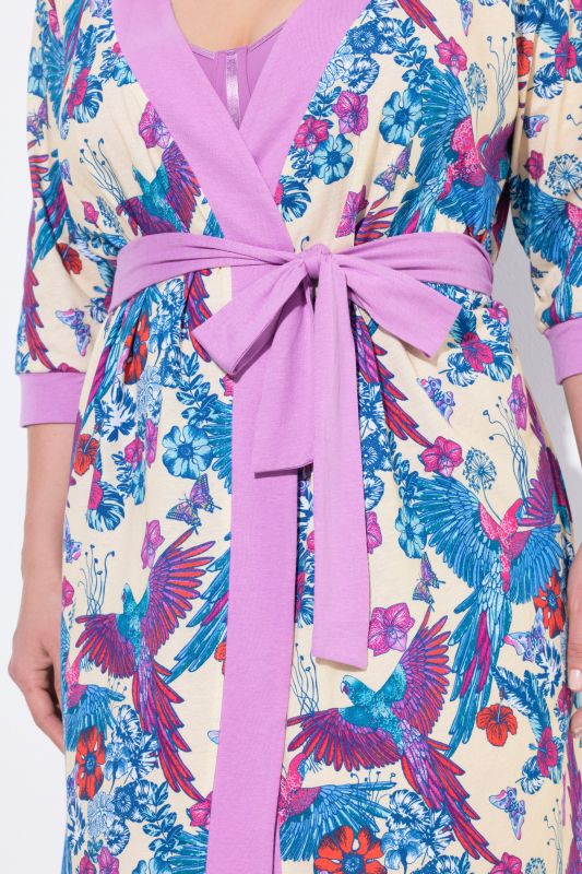 Bird Of Paradise Bathrobe