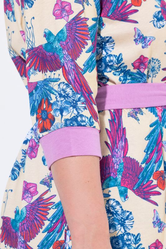 Bird Of Paradise Bathrobe