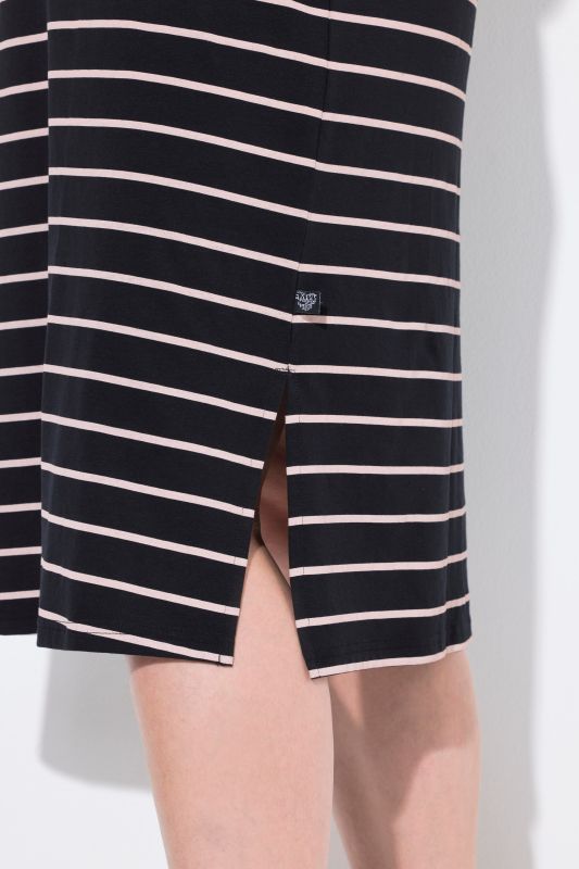 Sleeveless Striped Nightgown