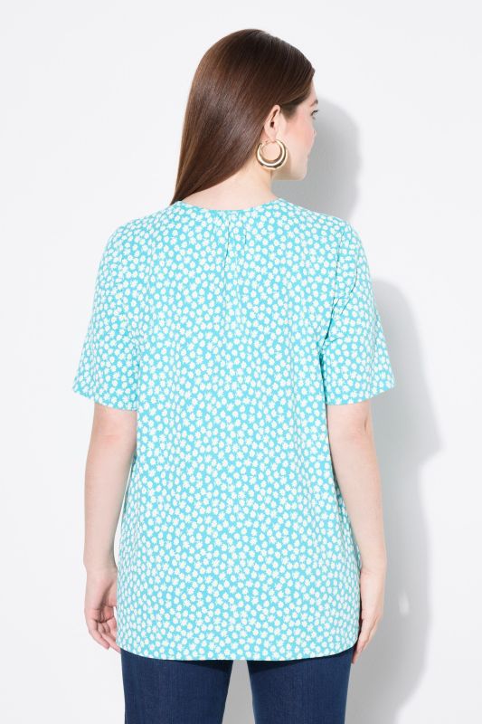 Calico Floral Short Sleeve Tee
