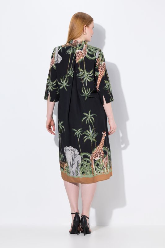 Safare Print A-Line Dress