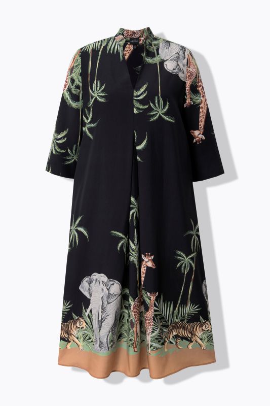 Safare Print A-Line Dress