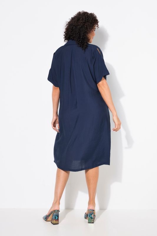 Hammer Textured Short Sleeve Polo Dress