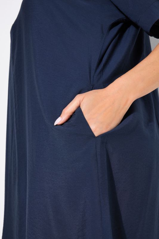 Hammer Textured Short Sleeve Polo Dress