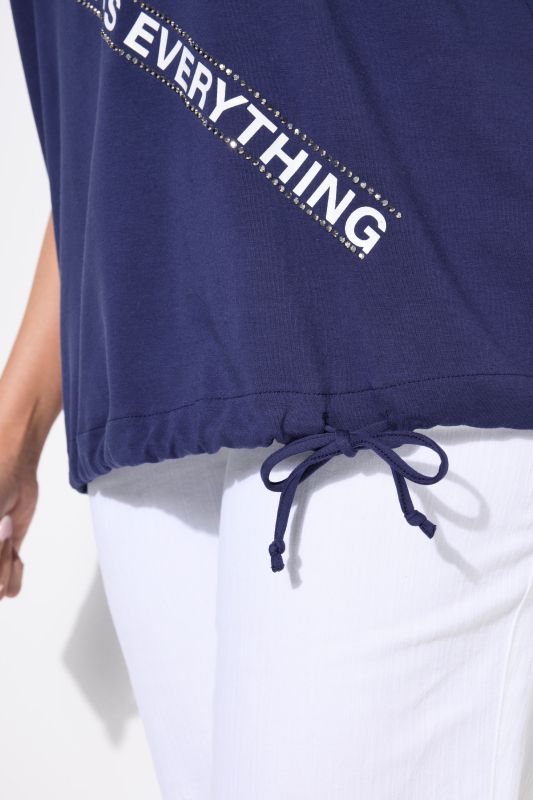 Ocean Graphic Placement Lettering Tee