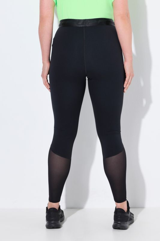 Mesh Panel Quick Drying Performance Leggings