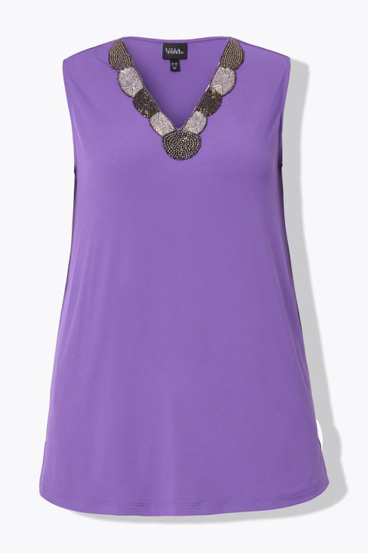 Beaded Neck Tank