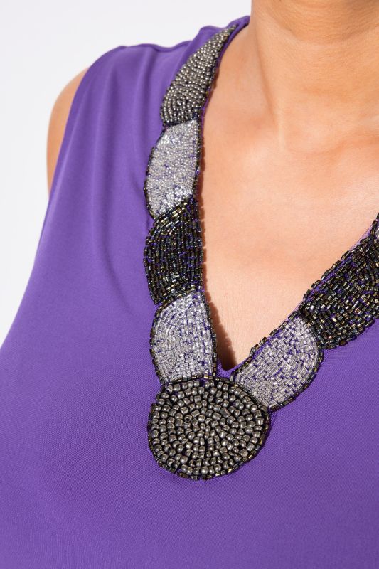 Beaded Neck Tank