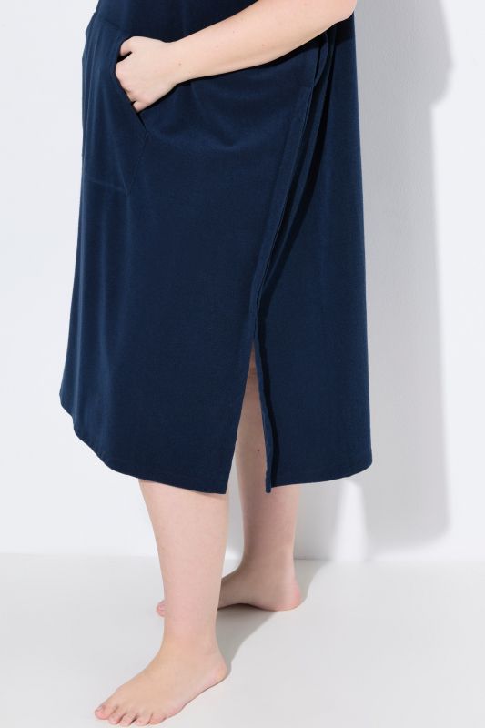 Maternity Terry Cloth Hooded Poncho