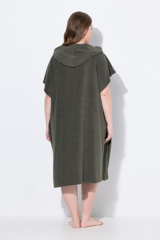 Maternity Terry Cloth Hooded Poncho