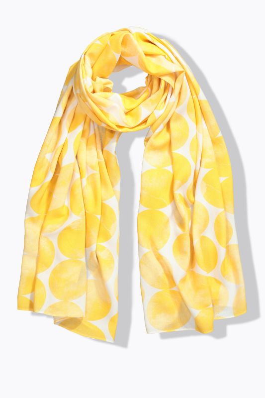 Circle Print Scarf