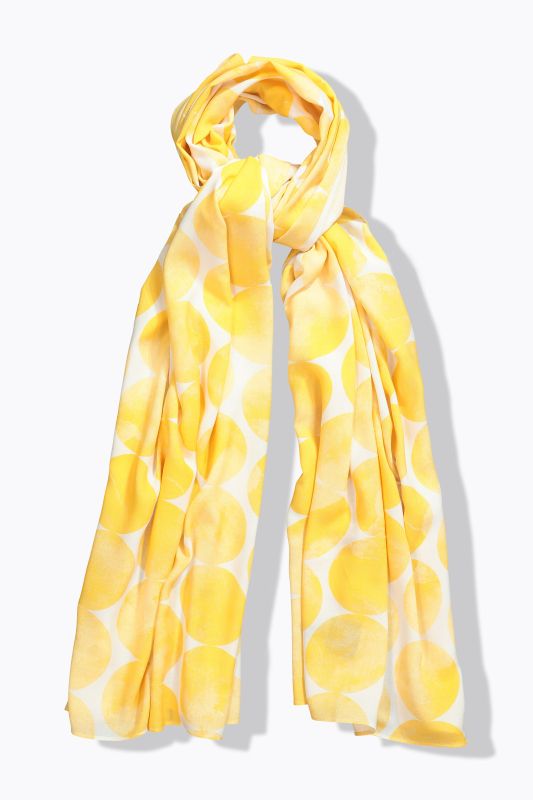 Circle Print Scarf