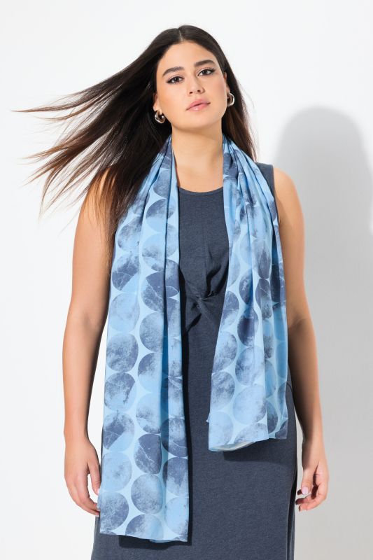 Circle Print Scarf