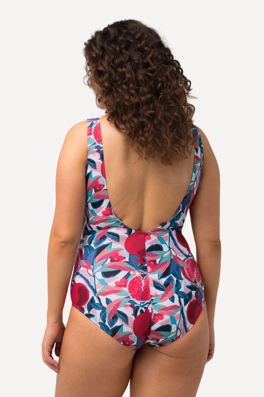 Pomegranate Print Swimsuit