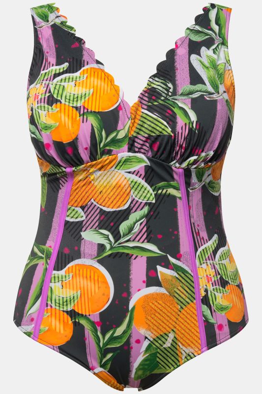 Neon Citrus One Piece Swimsuit