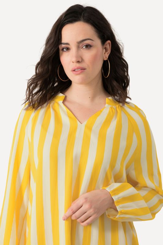 Striped Long Sleeve Dress
