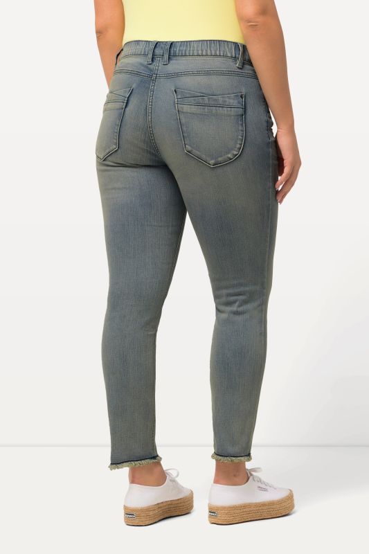 Fringed Hem Sarah Jeans