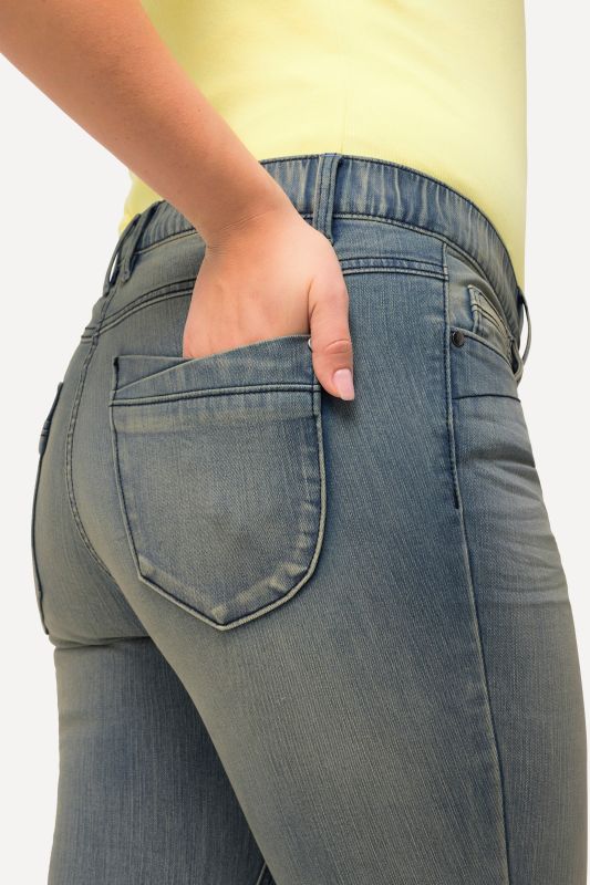 Fringed Hem Sarah Jeans