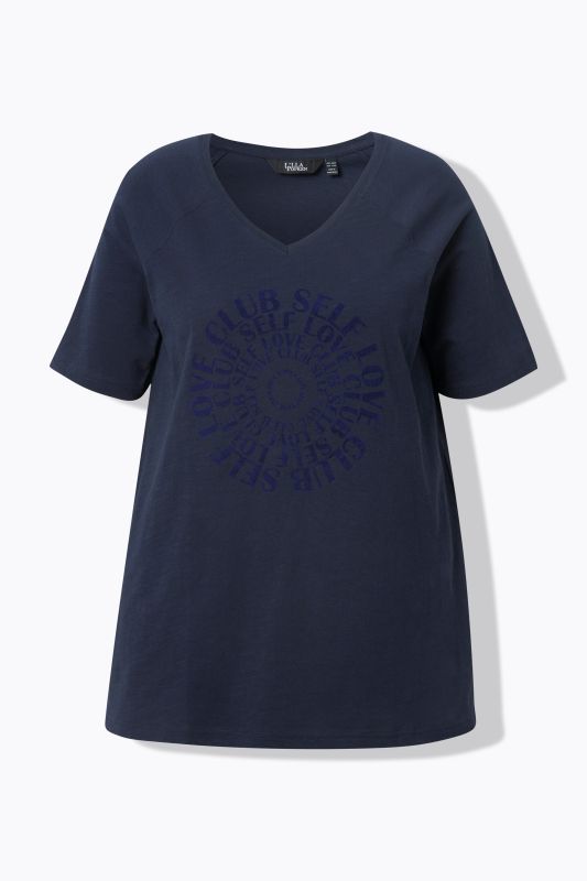 Self Love Club Flocked Lettering Tee