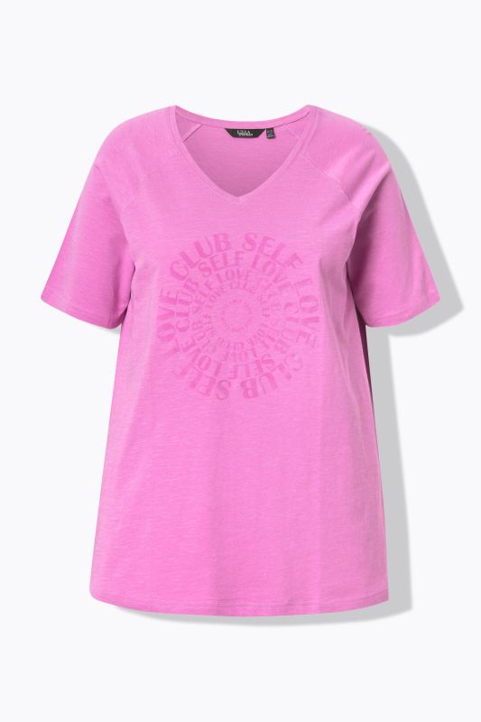 Self Love Club Flocked Lettering Tee
