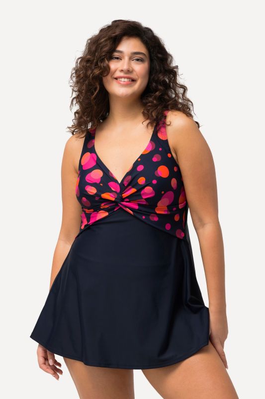 Bubble Print Swim Dress