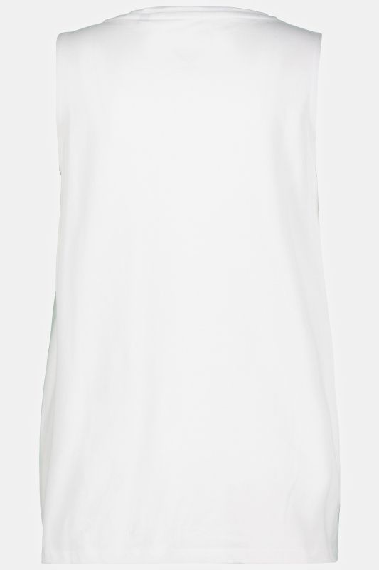 Essential V-Neck Stretch Cotton Tank