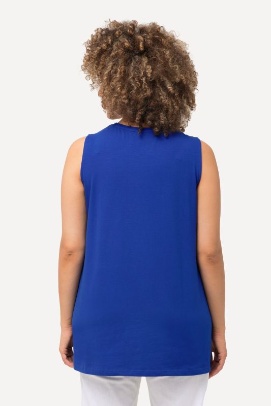 Essential V-Neck Stretch Cotton Tank