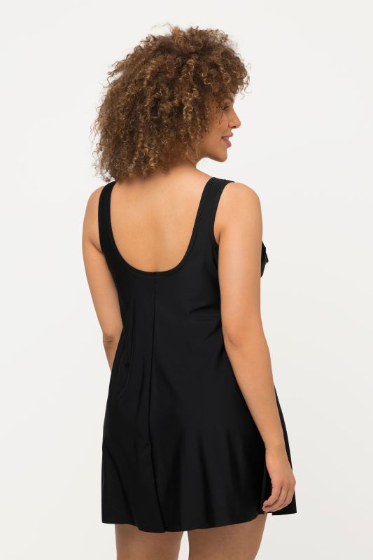 Sweetheart Neckline Fringe Detail Underwire Swim Dress