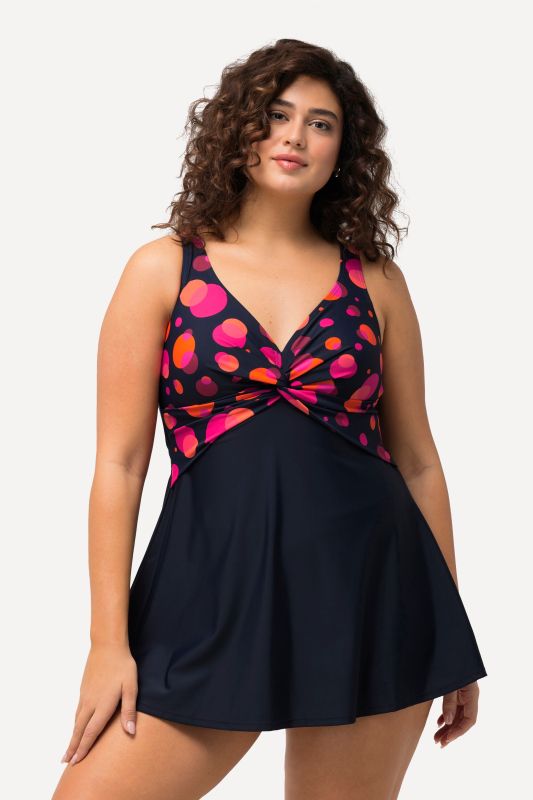 Bubble Print Swim Dress