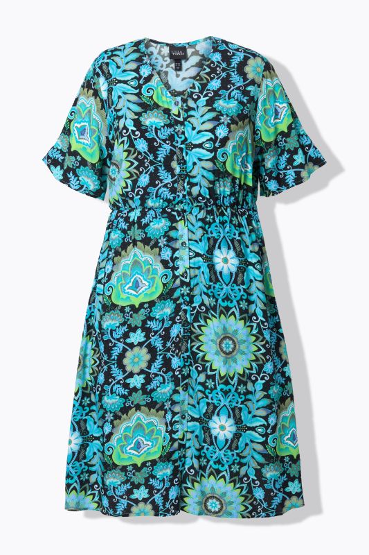 Floral Paisley Dress