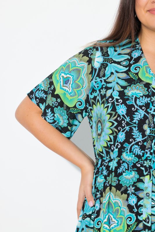 Floral Paisley Dress