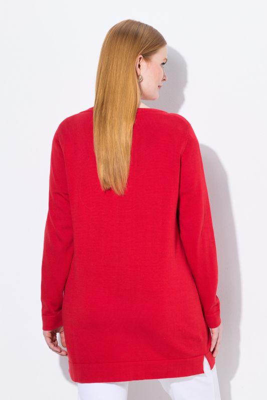 Longline Pima Cotton Cardigan