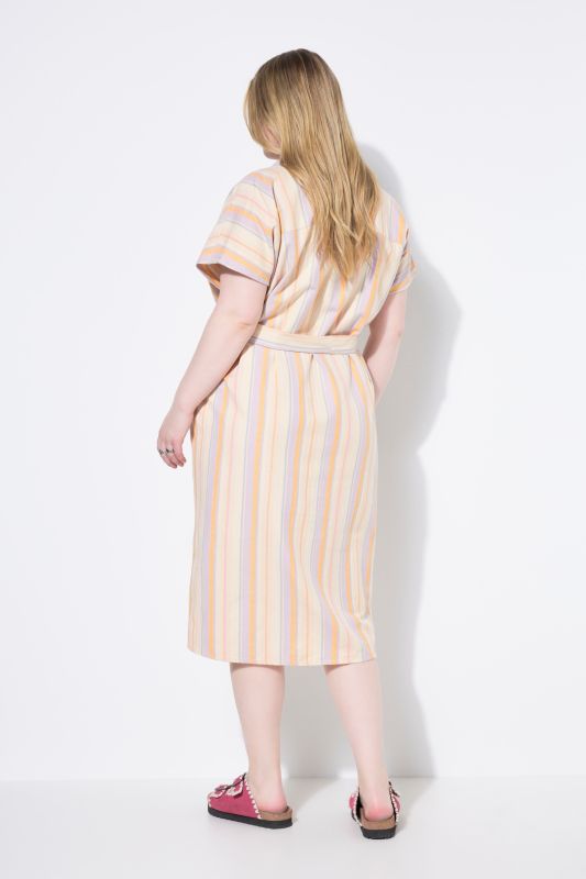 Midi shirt dress