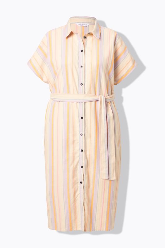 Midi shirt dress