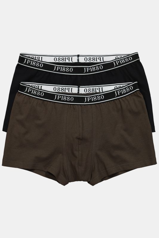 2 Pack of Stretch Cotton Boxer Briefs