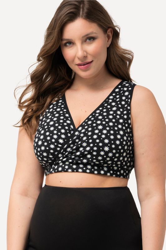 Bellieva Eco Cotton Seamless Wirefree Print Nursing Bustier