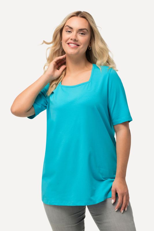 Essential Square Neck Stretch Tee