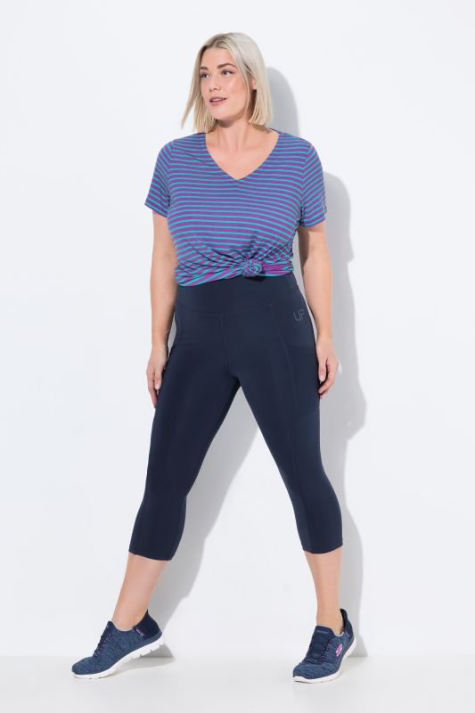 Cropped High-Waisted Leggings