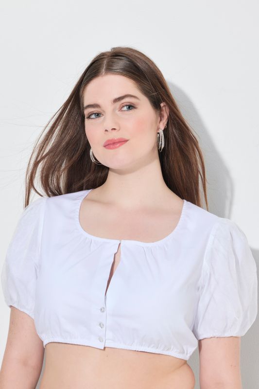 Puff Sleeve Dirndl Blouse