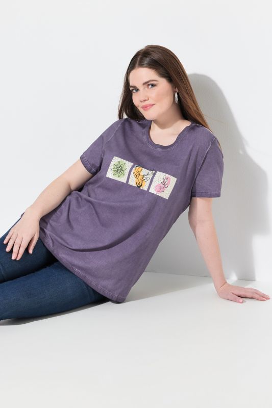 Cold Dyed Short Sleeve Graphic Tee
