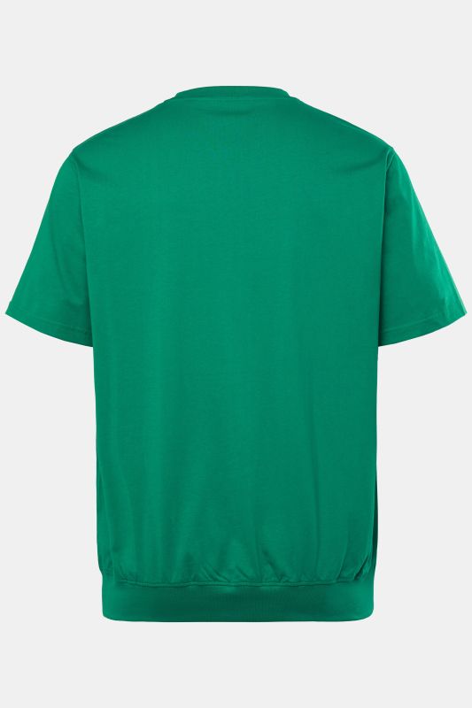 Stretch Hem Cotton Tee