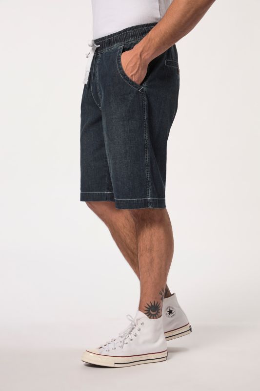 Denim Look Bermuda Shorts