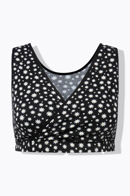 Bellieva Eco Cotton Seamless Wirefree Print Nursing Bustier