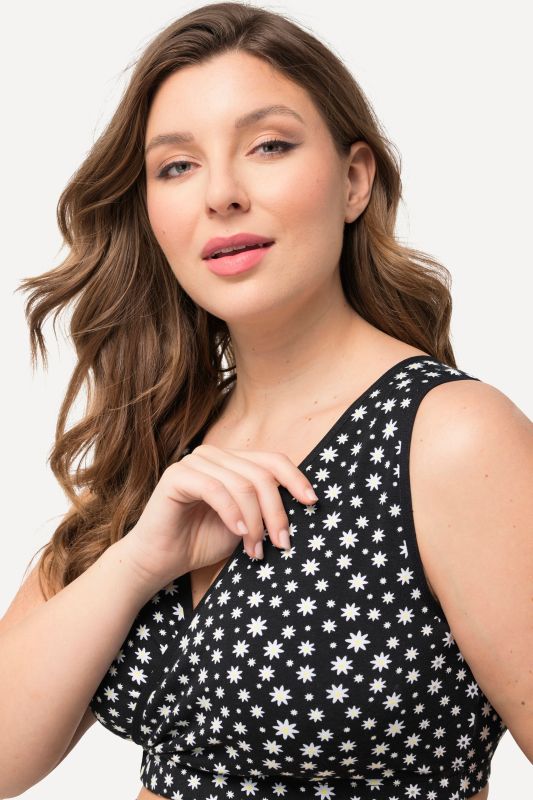 Bellieva Eco Cotton Seamless Wirefree Print Nursing Bustier