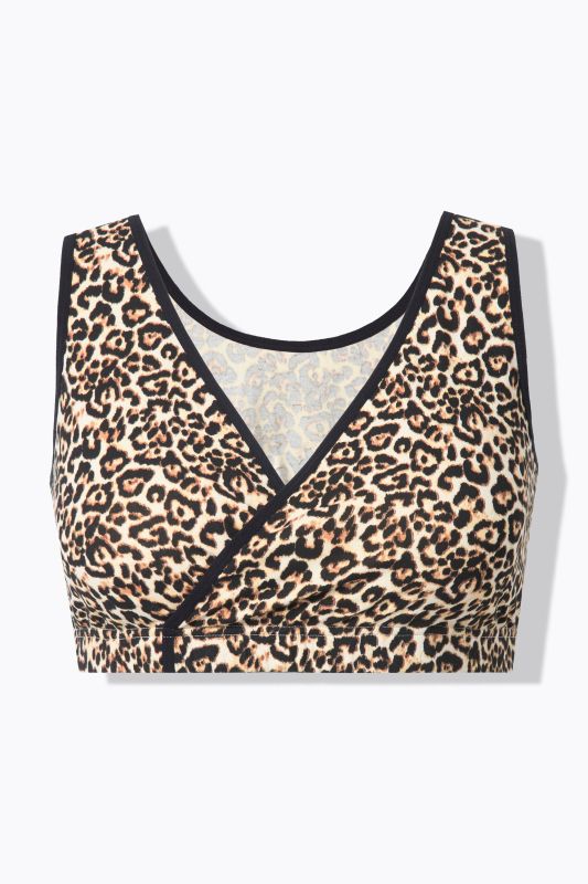 Bellieva Eco Cotton Seamless Wirefree Print Nursing Bustier