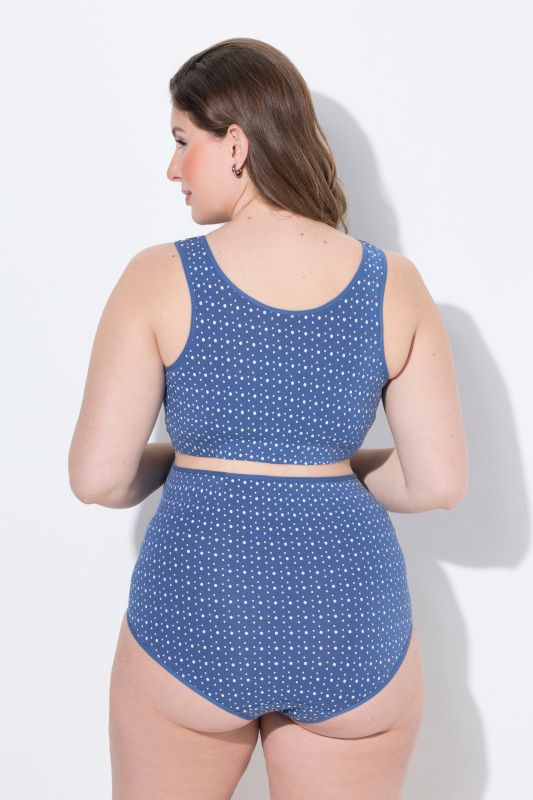 Bellieva Eco Cotton Seamless Wirefree Print Nursing Bustier