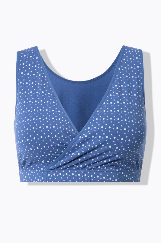 Bellieva Eco Cotton Seamless Wirefree Print Nursing Bustier